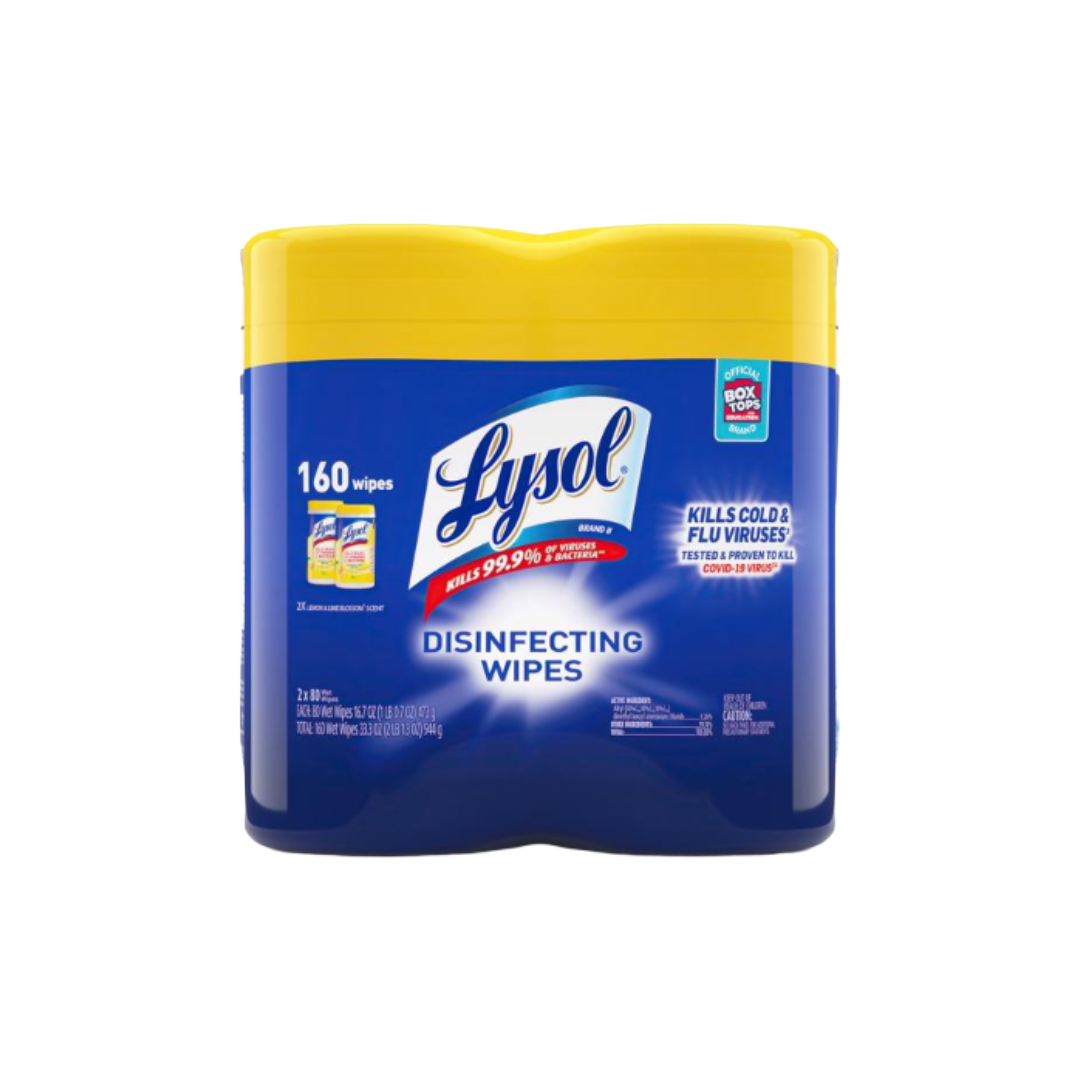 LYSL WPES LEMN 160CT 2PK