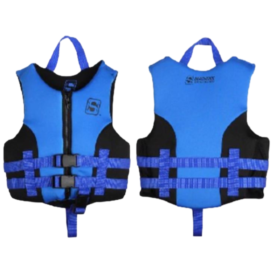 LIFE VEST BLU/BLK LARGE