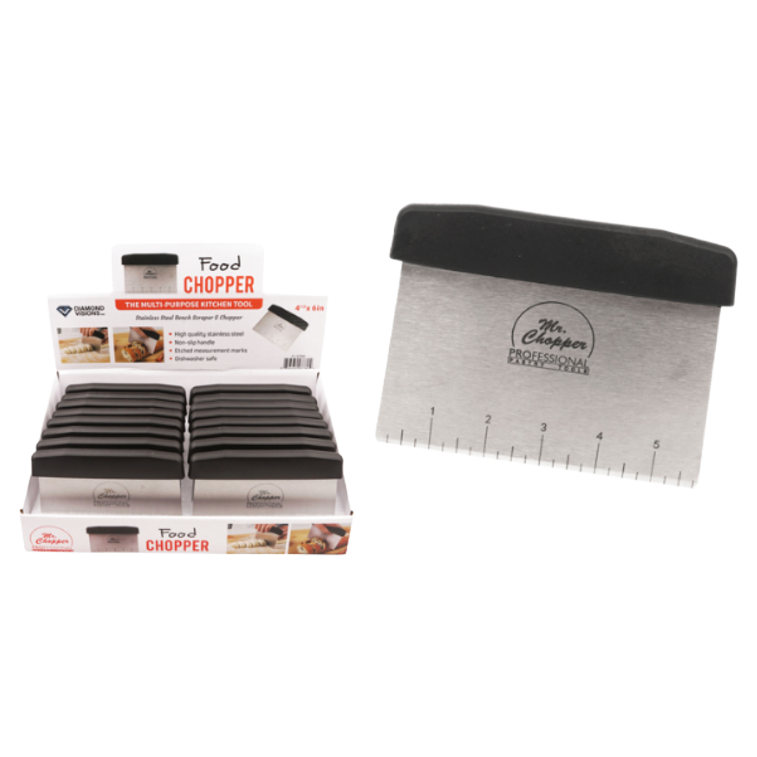 FOOD CHOPPER/SCRAPER 6" SS