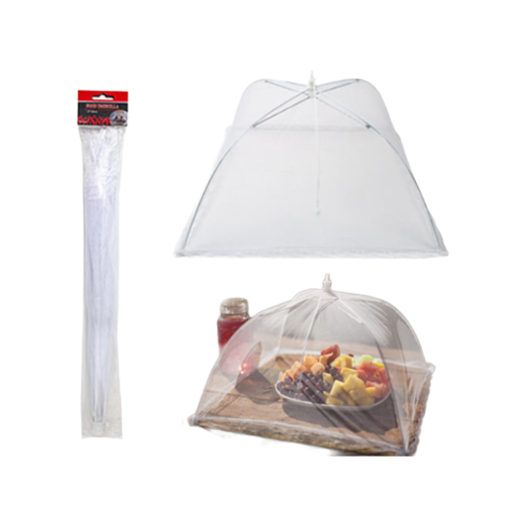 FOOD UMBRELLA 17" WHITE