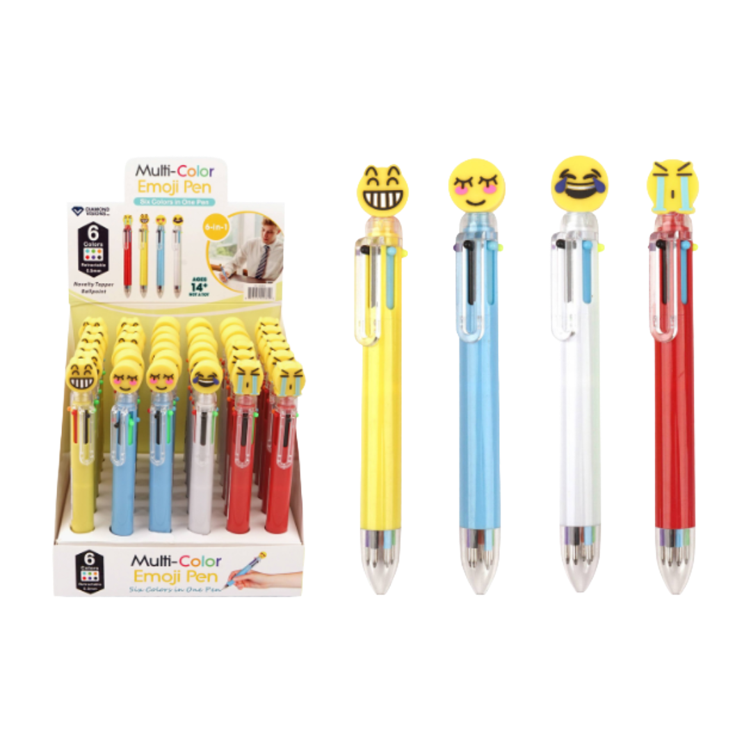 PEN RETRACTABLE EMOJI