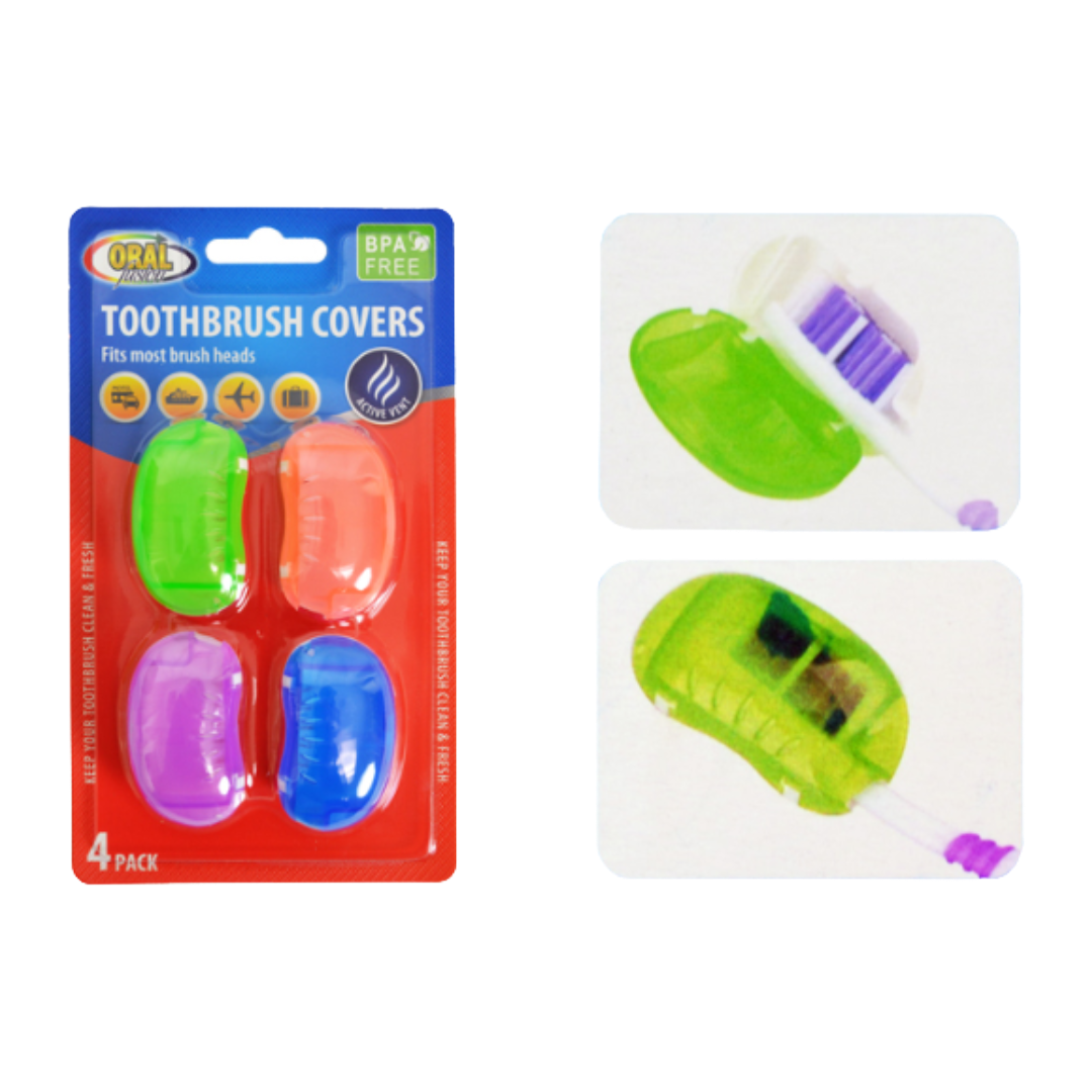 TOOTHBRUSH COVER 4PK