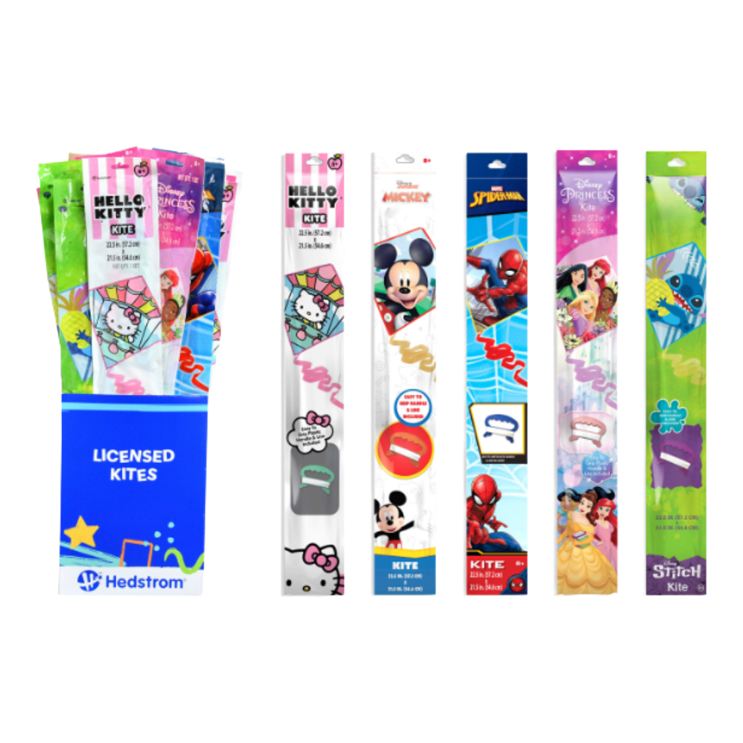 KITE 23" CARTOON CHARACTER ASSTD
