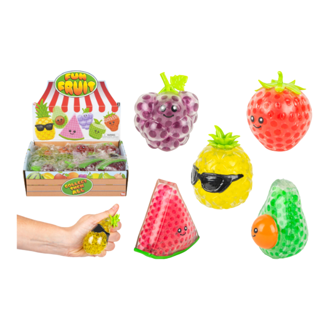 TOY SQUISH FRUIT BEADS