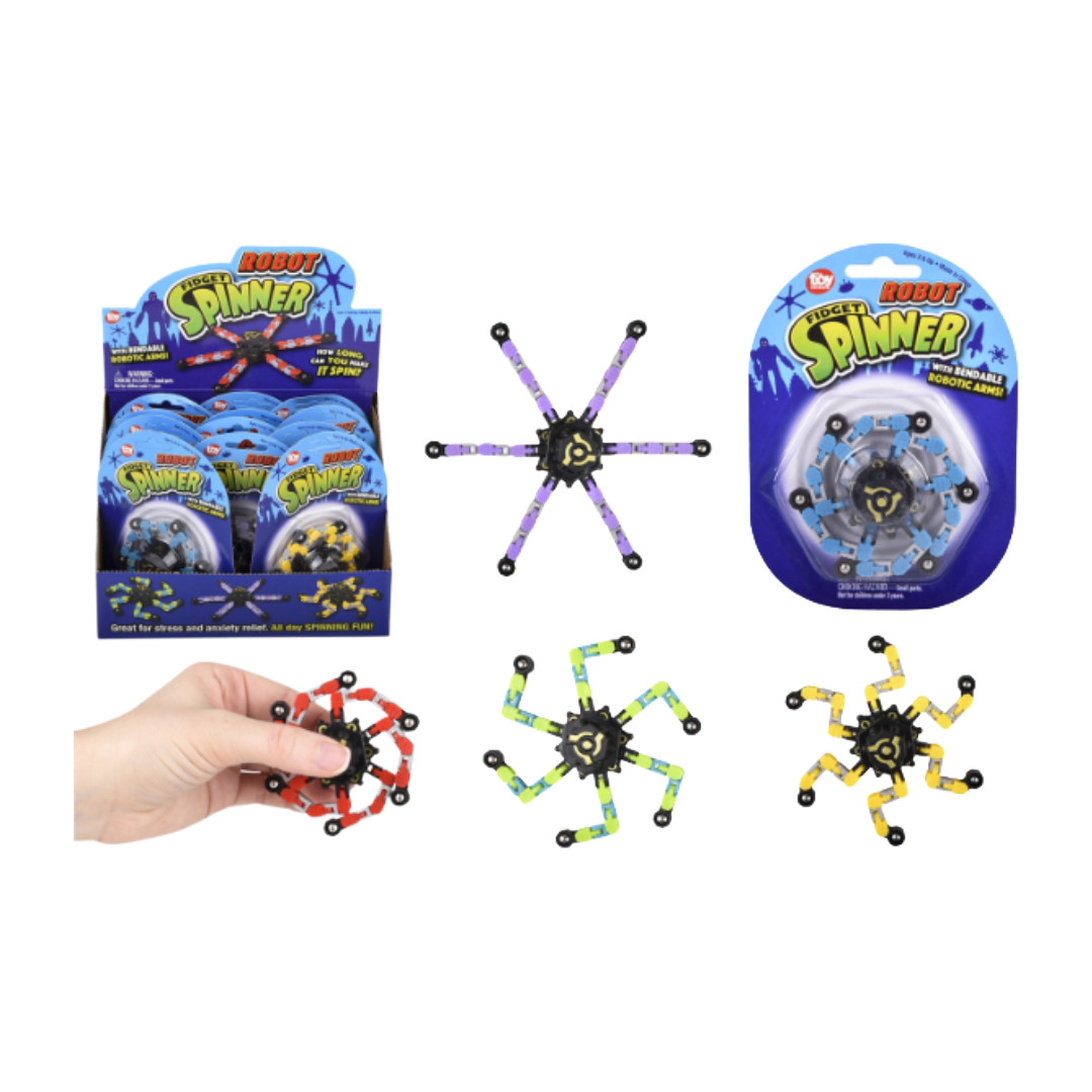 FIDGET TOY ROBOT SPINNER