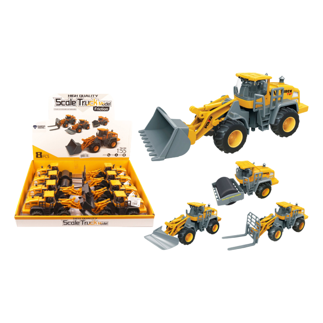 TOY CONSTRUCTION TRUCK ASSTD