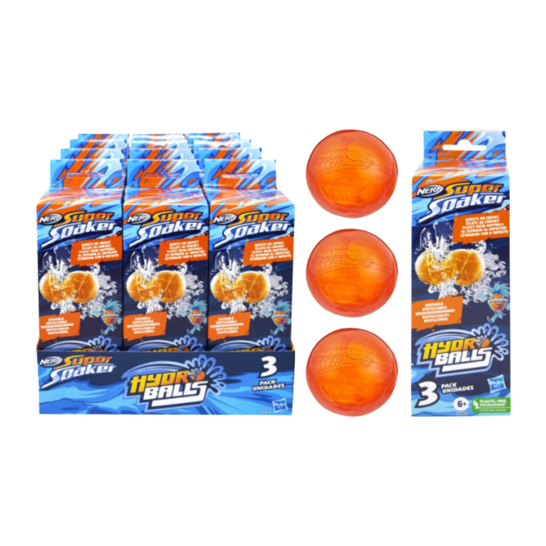 NERF HYDRO BALLS 3PK