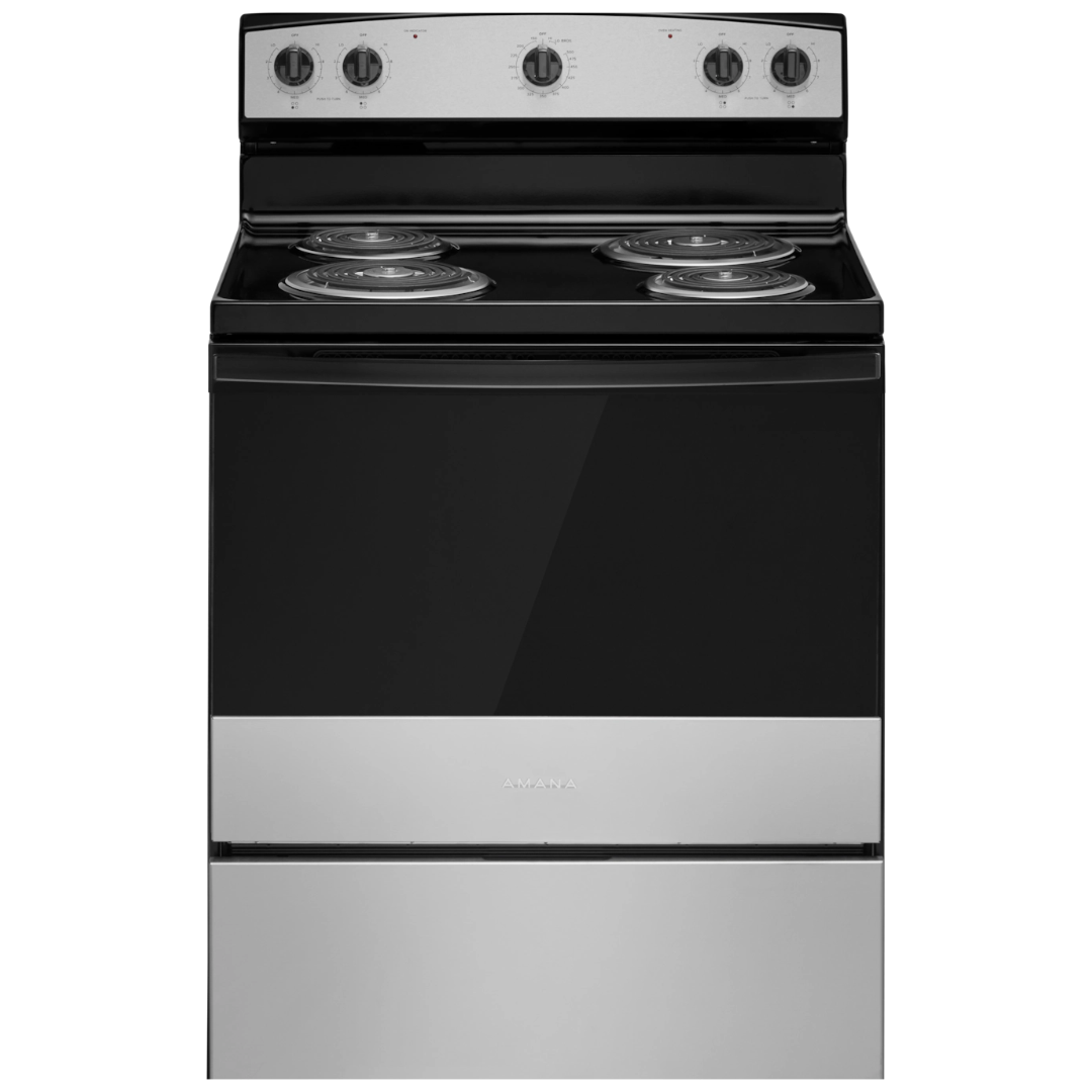 RANGE ELEC 30" STNLS STL AMANA