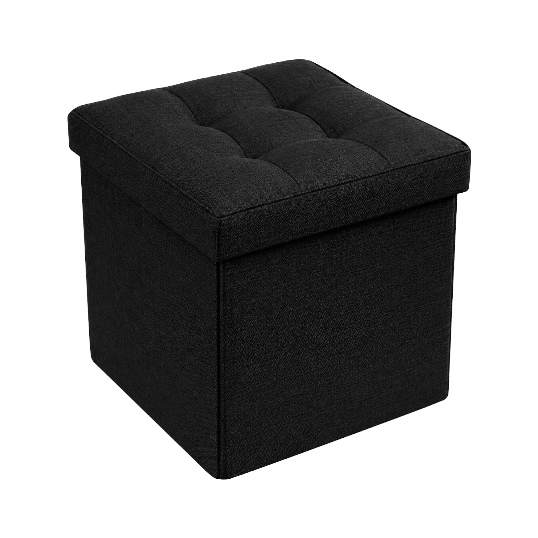 Single Ottoman - Black