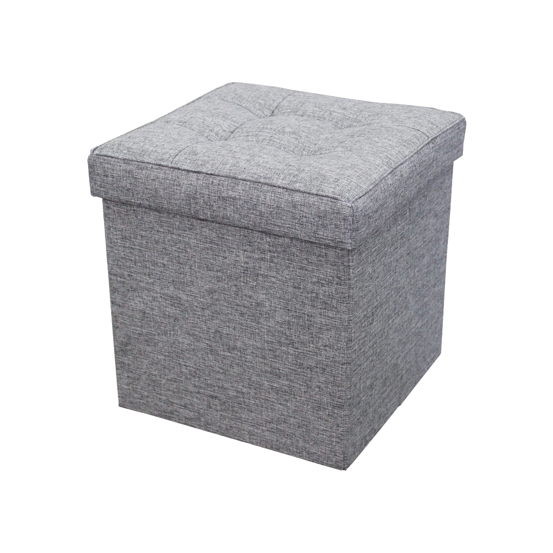 Single Ottoman - Grey