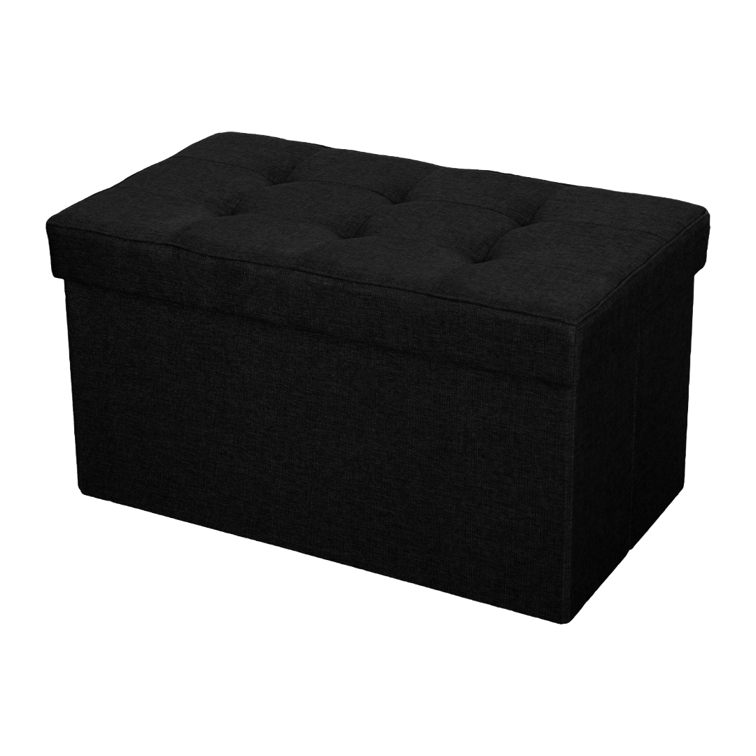 Double Ottoman - Black