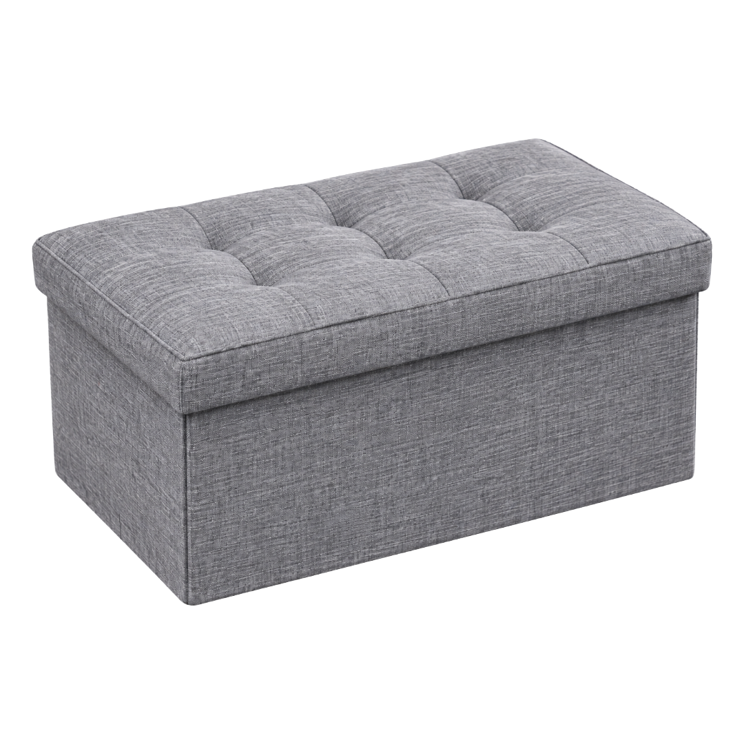 Double Ottoman - Grey