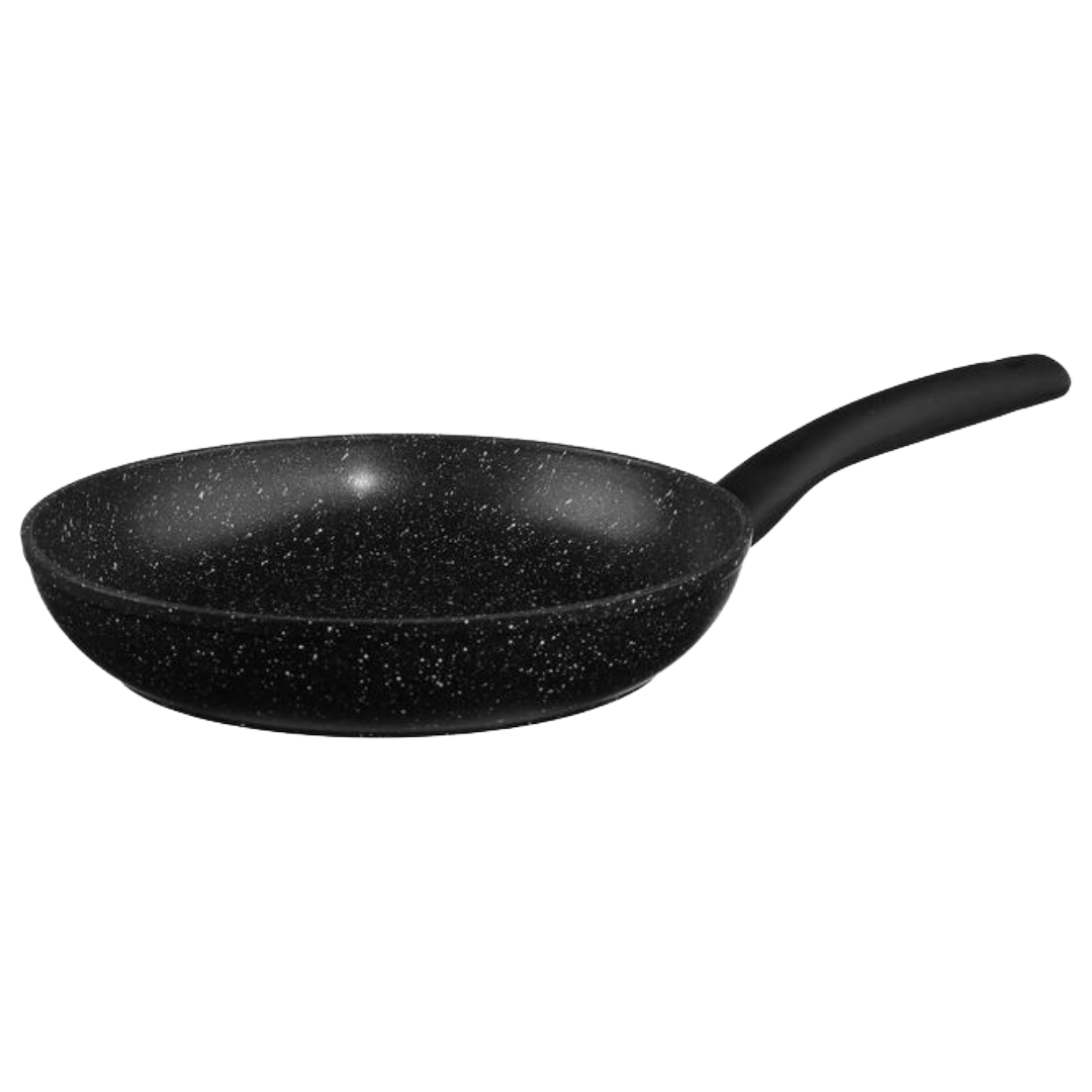 FRY PAN 10" ALUMINUM BLK
