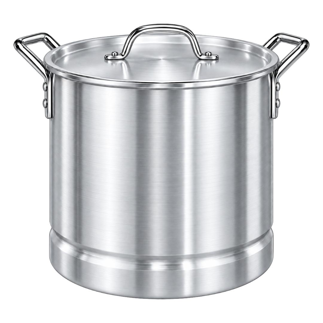 STOCKPOT 20QT ALUM W/STEAMER