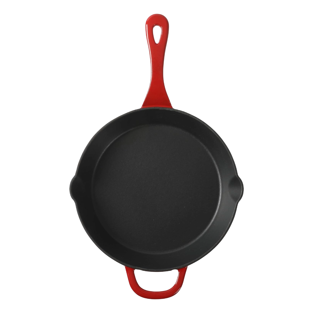 SKILLET 10" ARTISAN RED/BLACK