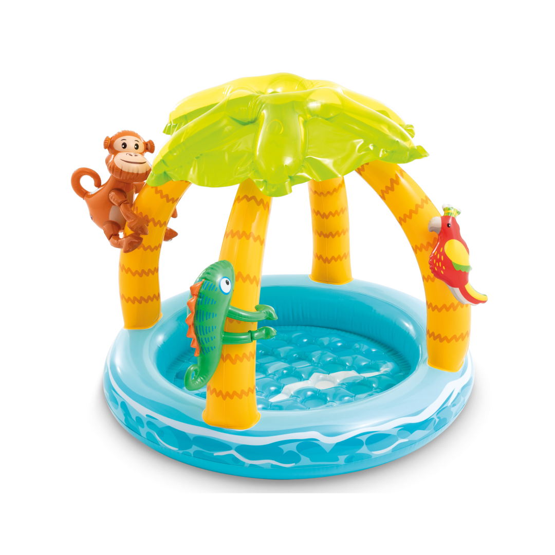 POOL BABY 40"X35"TROP ISLAND