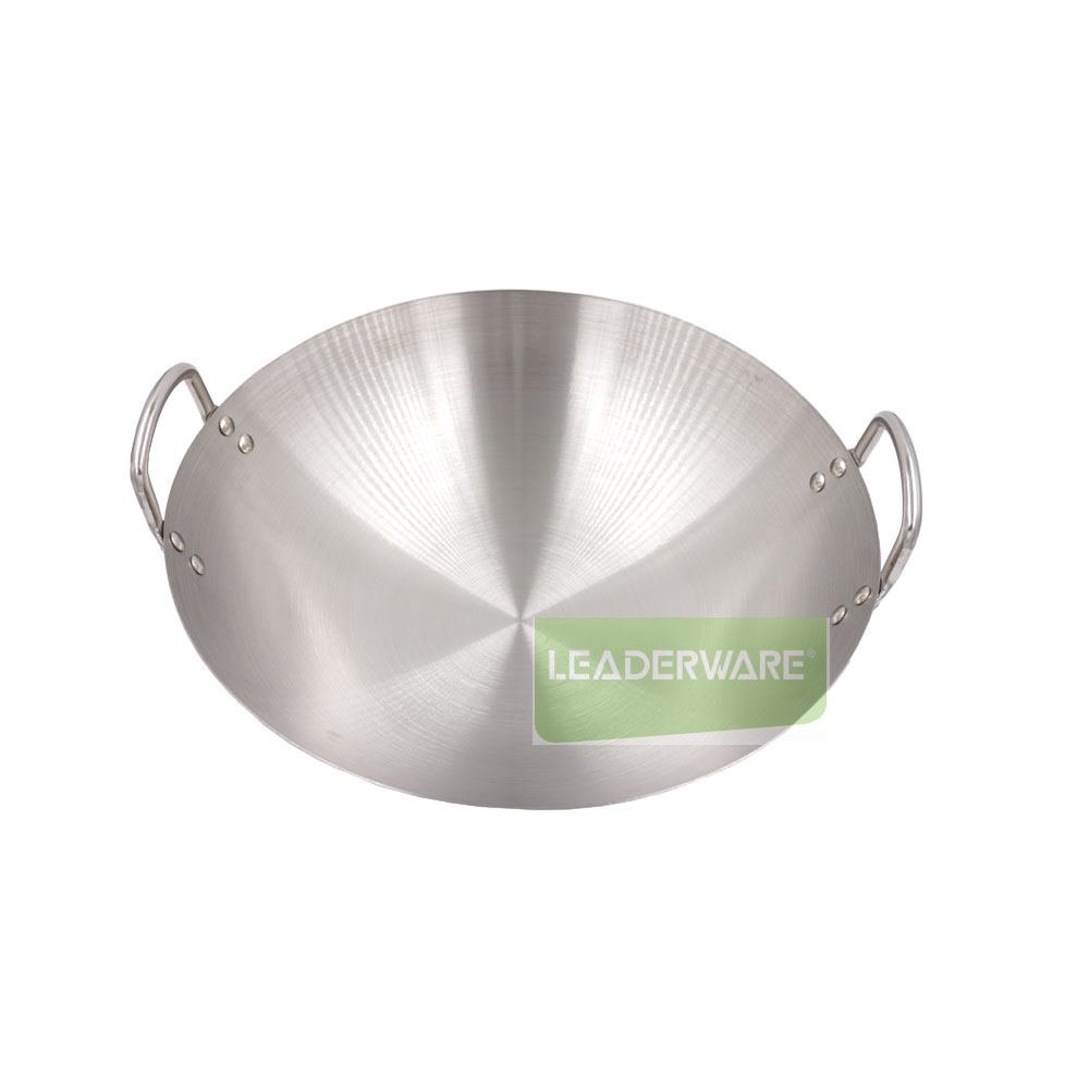 WOK 14" STAINLESS STEEL