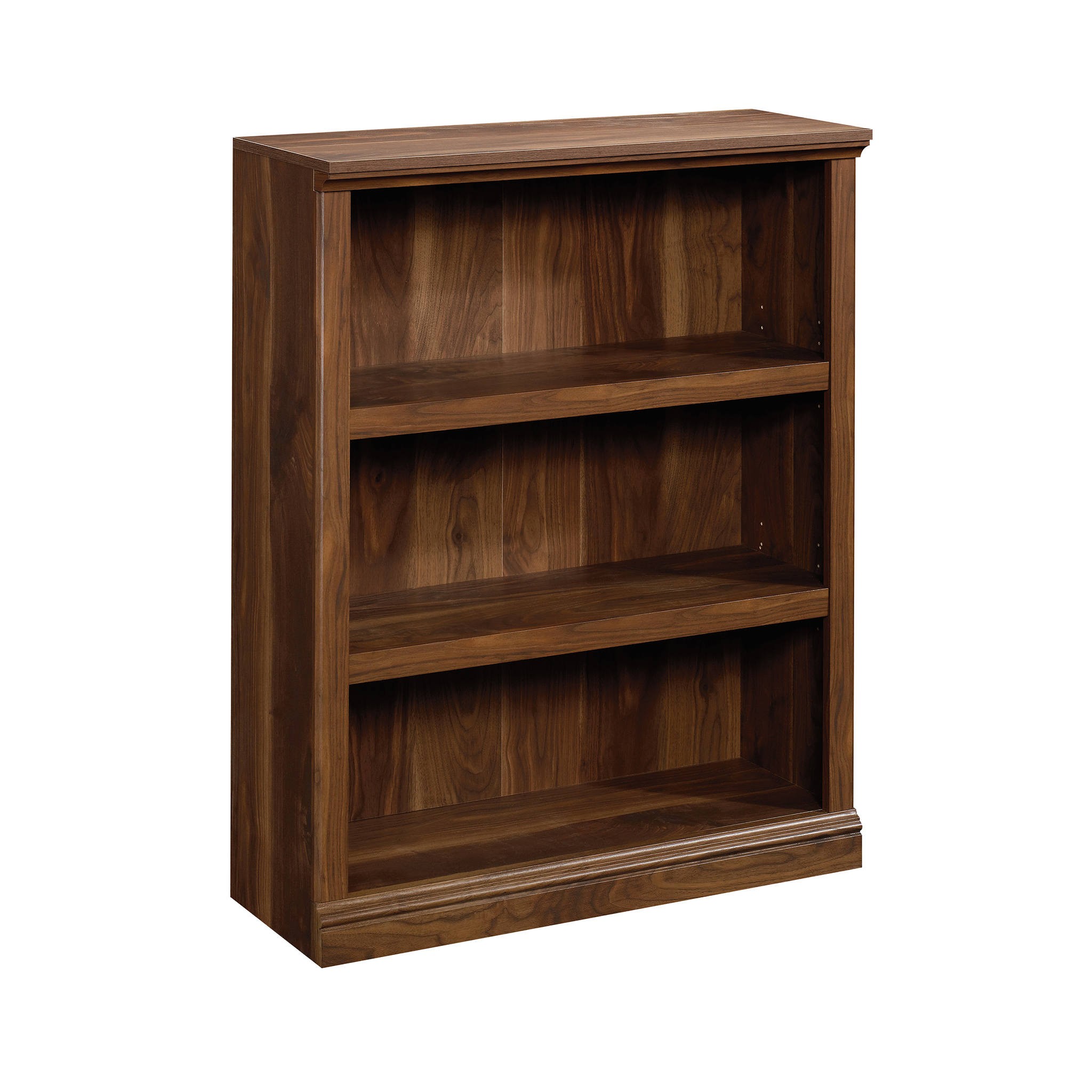 BOOKCASE 3 SHELF GRAND WALNUT