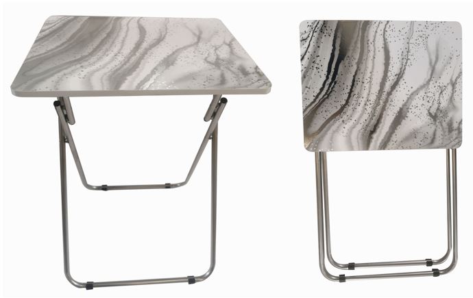 Folding Table - Paris Graphic Print