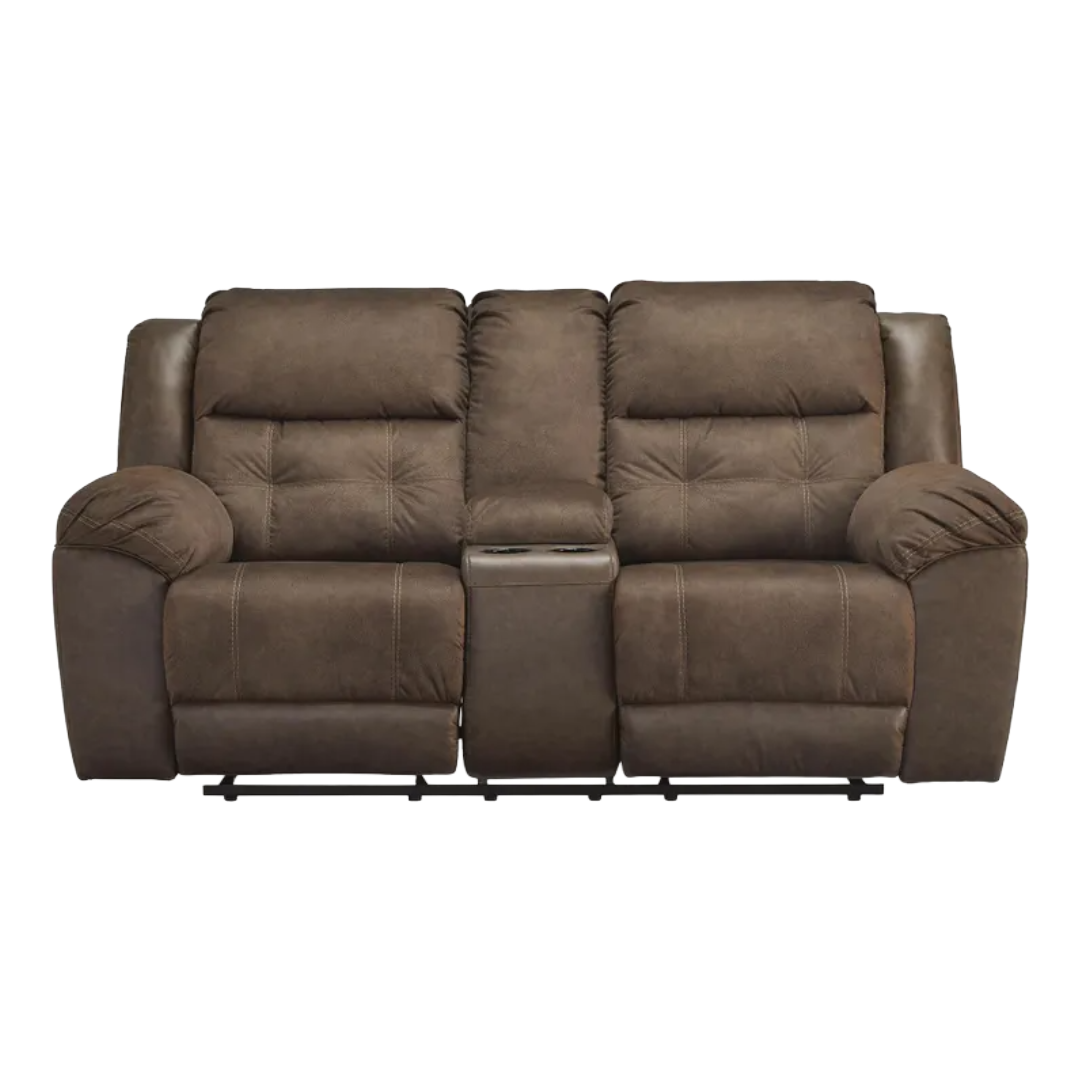 LOVESEAT RECLNE W/CNSLE FLORELLE