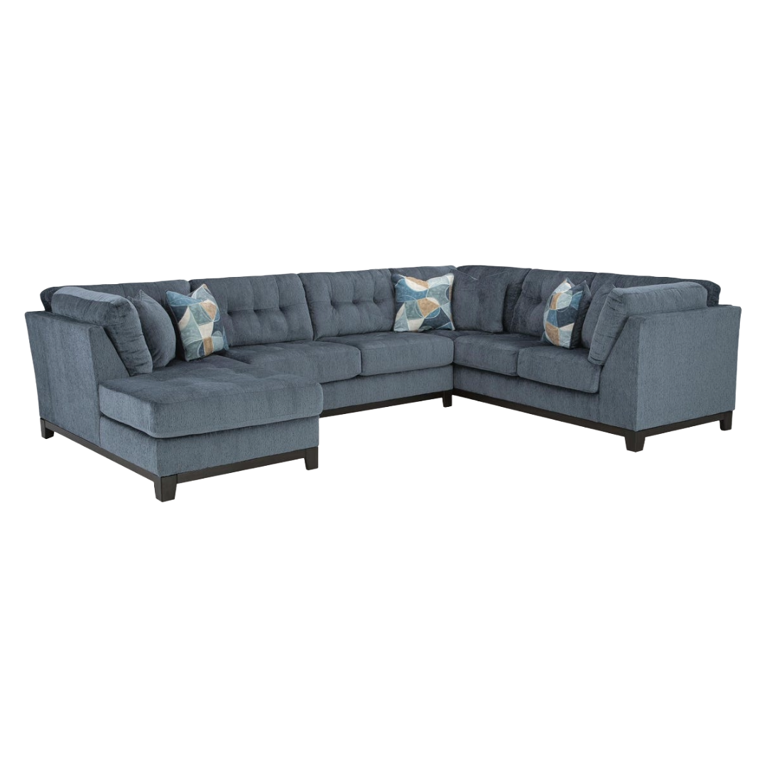 SOFA SECTIONAL LAF MAXON NVY *PS
