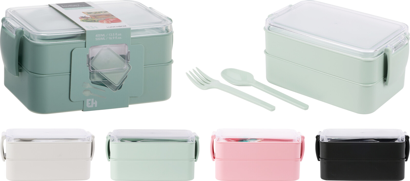 LUNCHBOX PP 183X103X86 MM