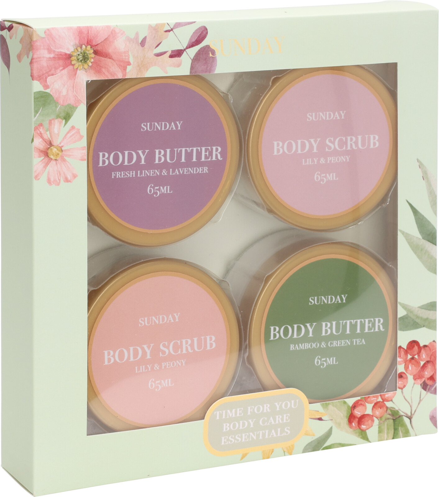 SET OF 4 2X BODY BUTTER AND 2X