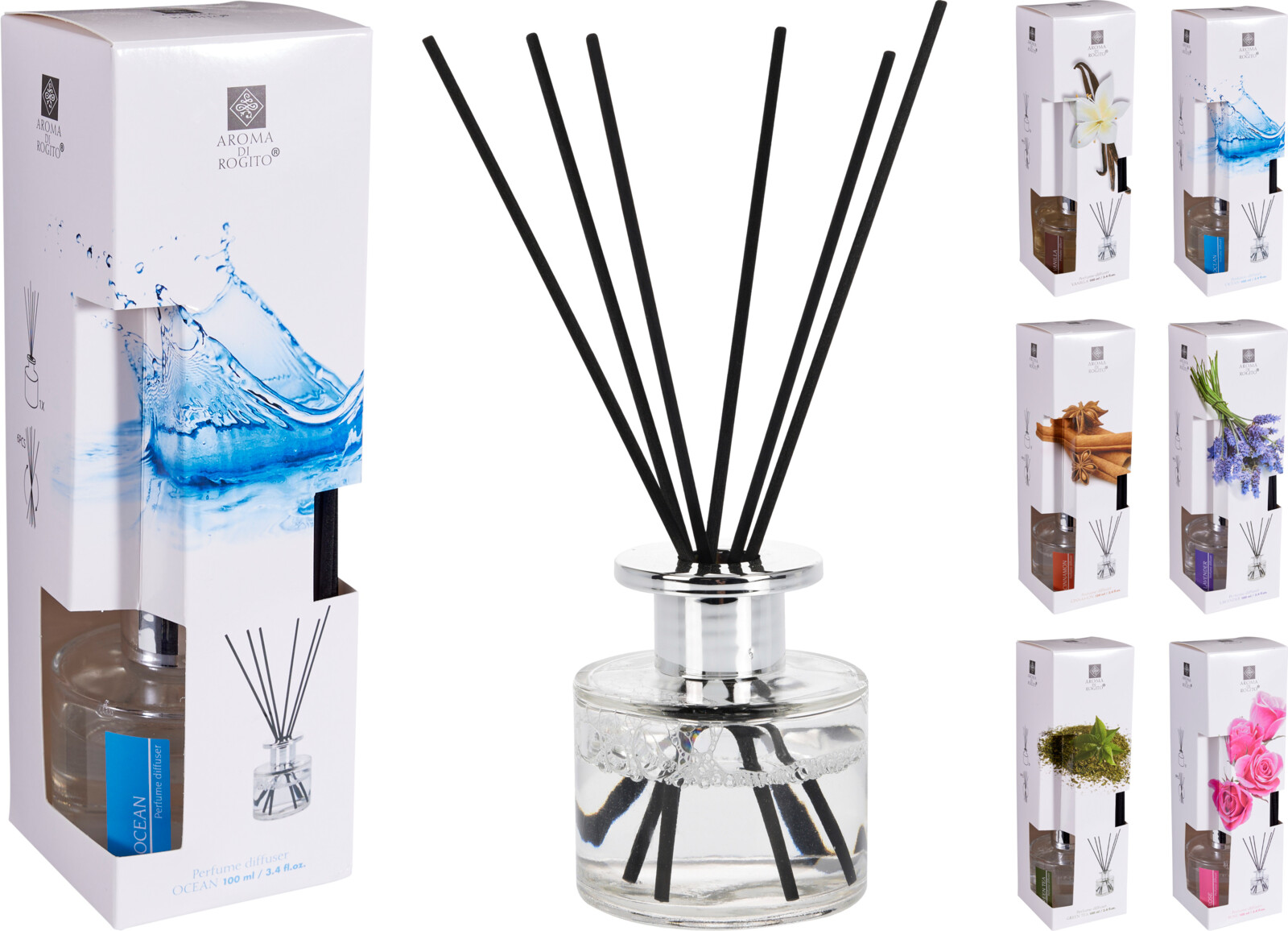 AIRFRESHNER 100ML GLASS BOTTL