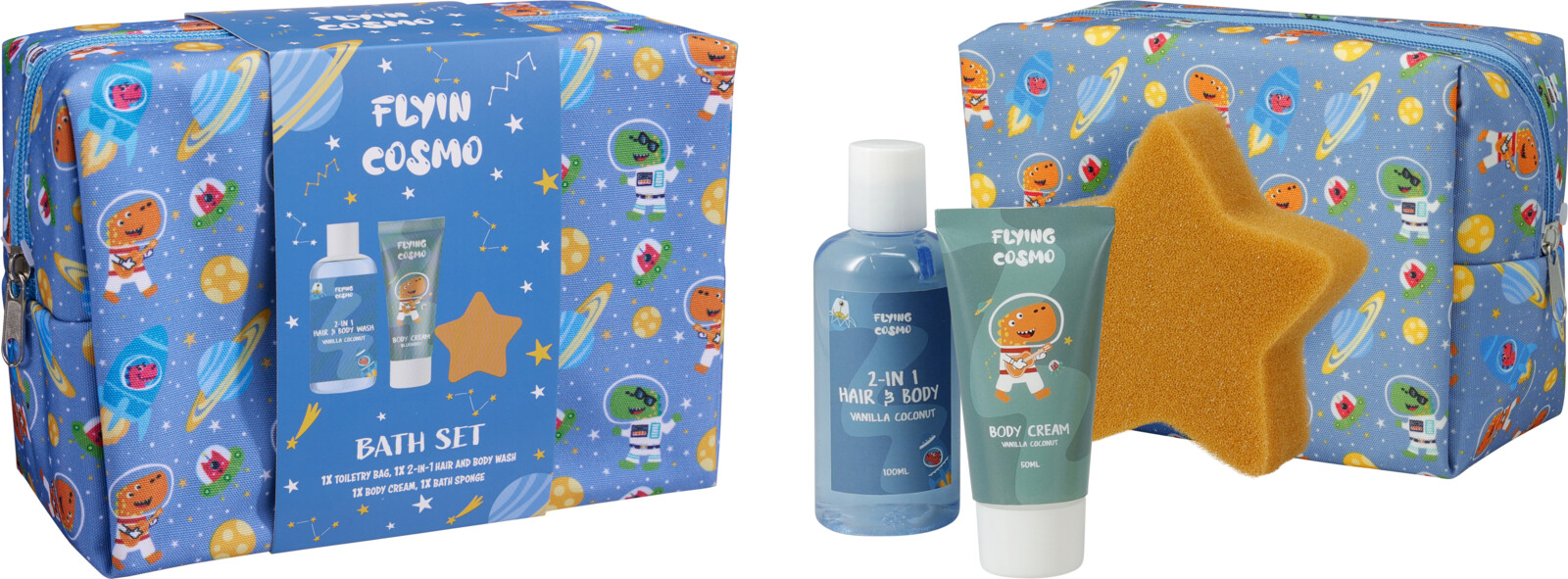BATH SET COSMETIC BAG KIDS BOY