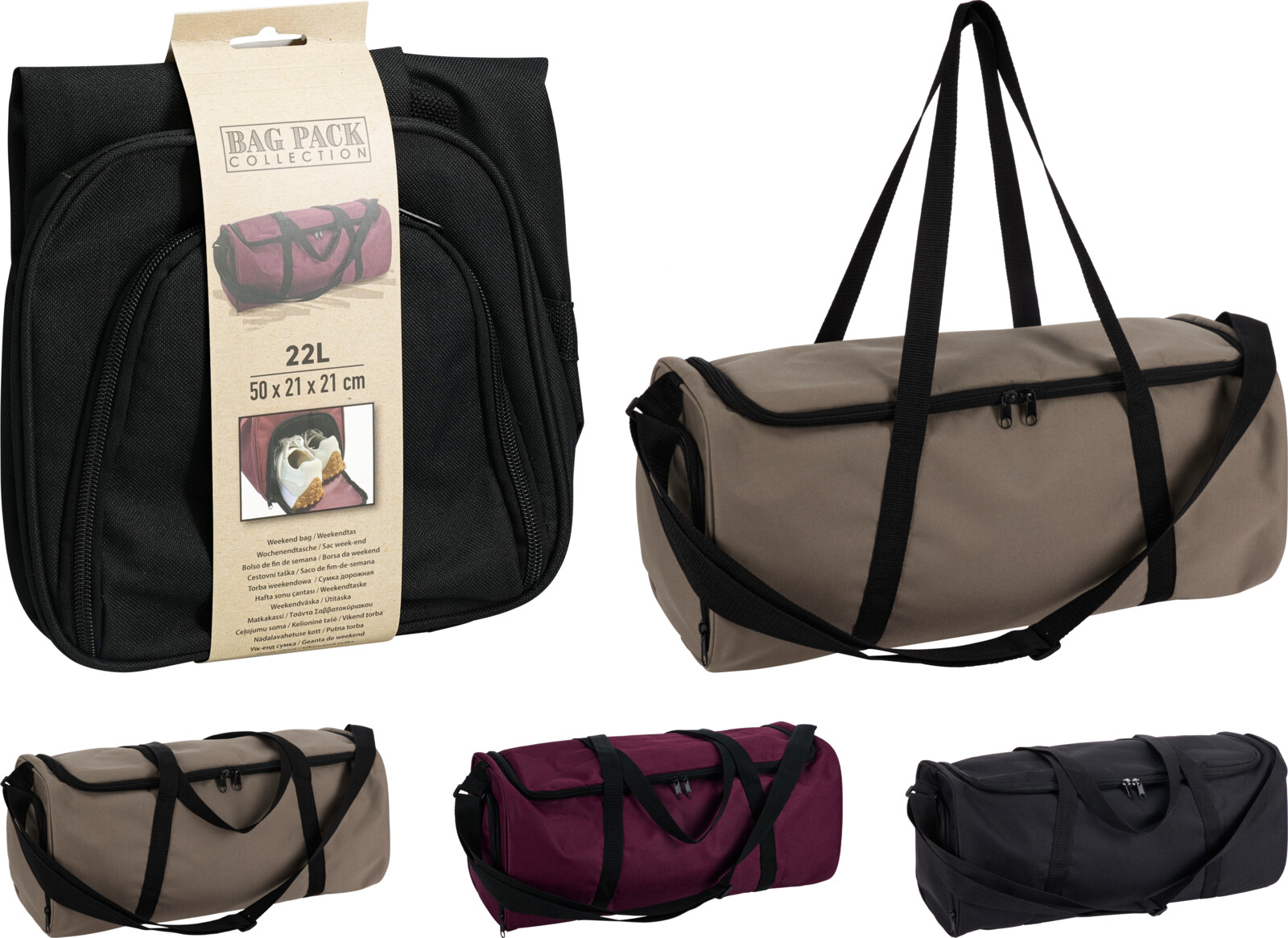 SPORT WEEKEND BAG 22L 3ASS CLR