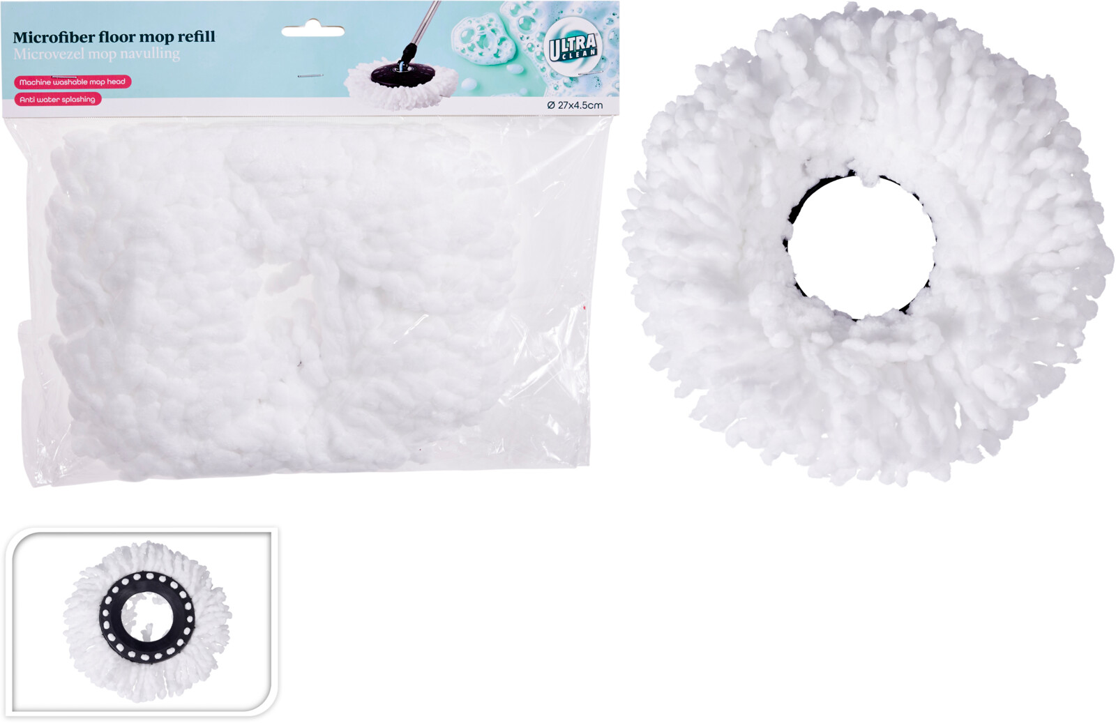 MOP MICROFIBER DIA 270MM