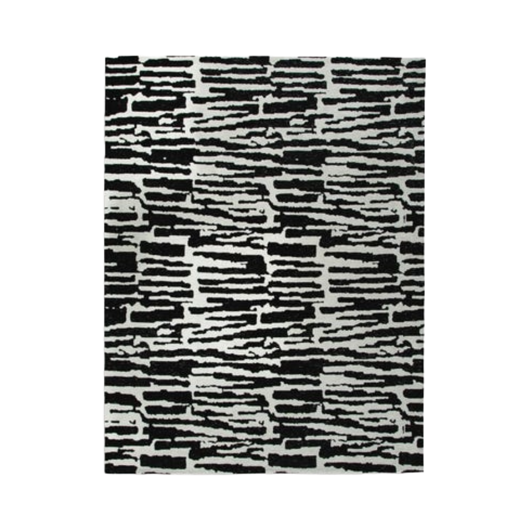 RUG LARGE BRAMSHAW BLK/IVORY