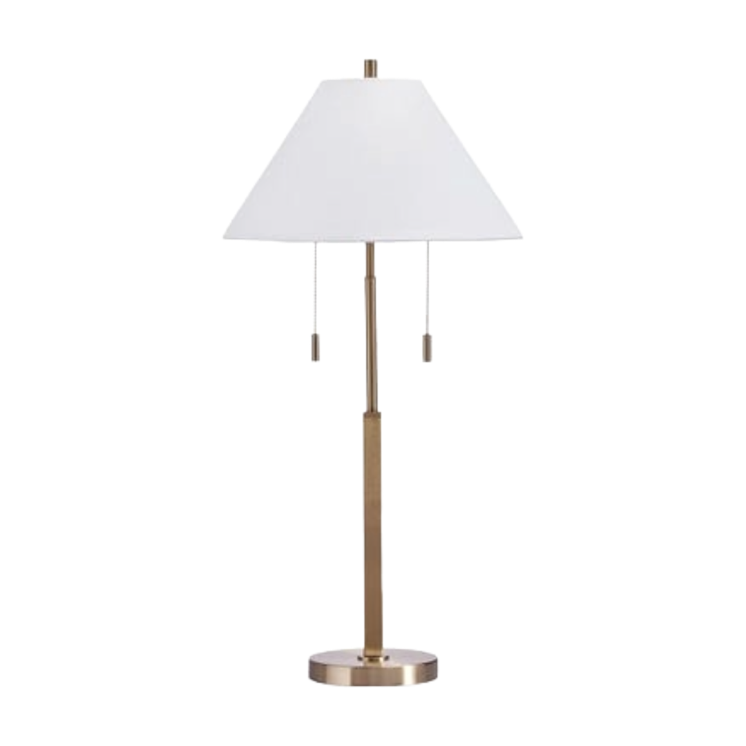 LAMP TABLE HAIGWOOD GOLD