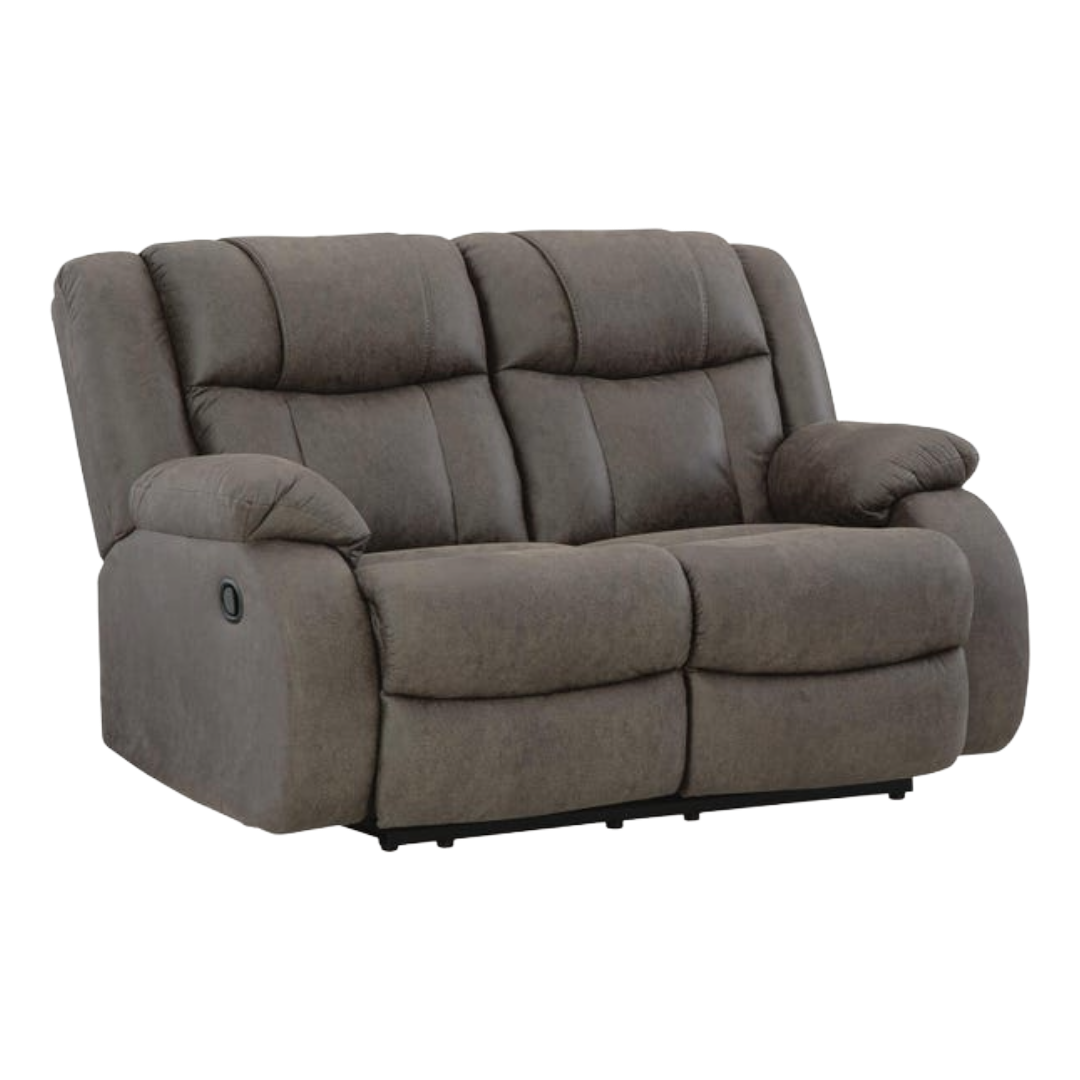 LOVESEAT RECLNE FIRSTBASE GUNMTL