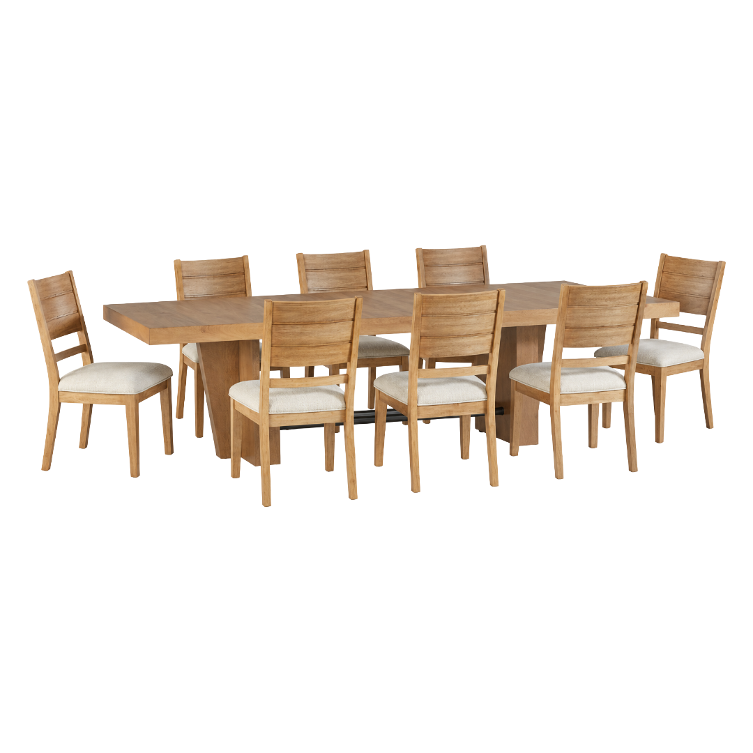 DINING SET W/8CHRS KRISTILAND LB