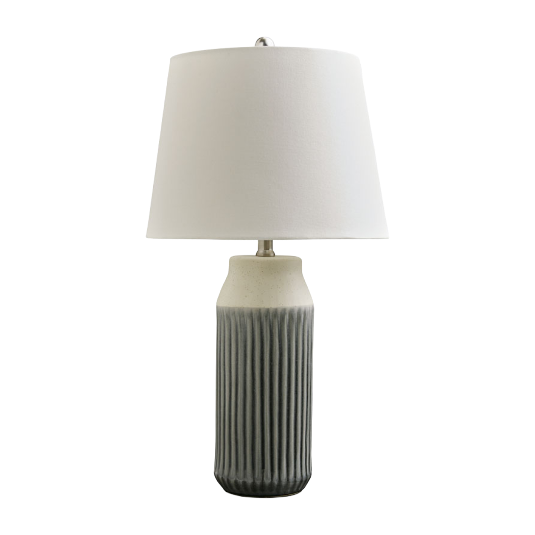 LAMP TABLE CERAMIC AFNR BL/BEI*P