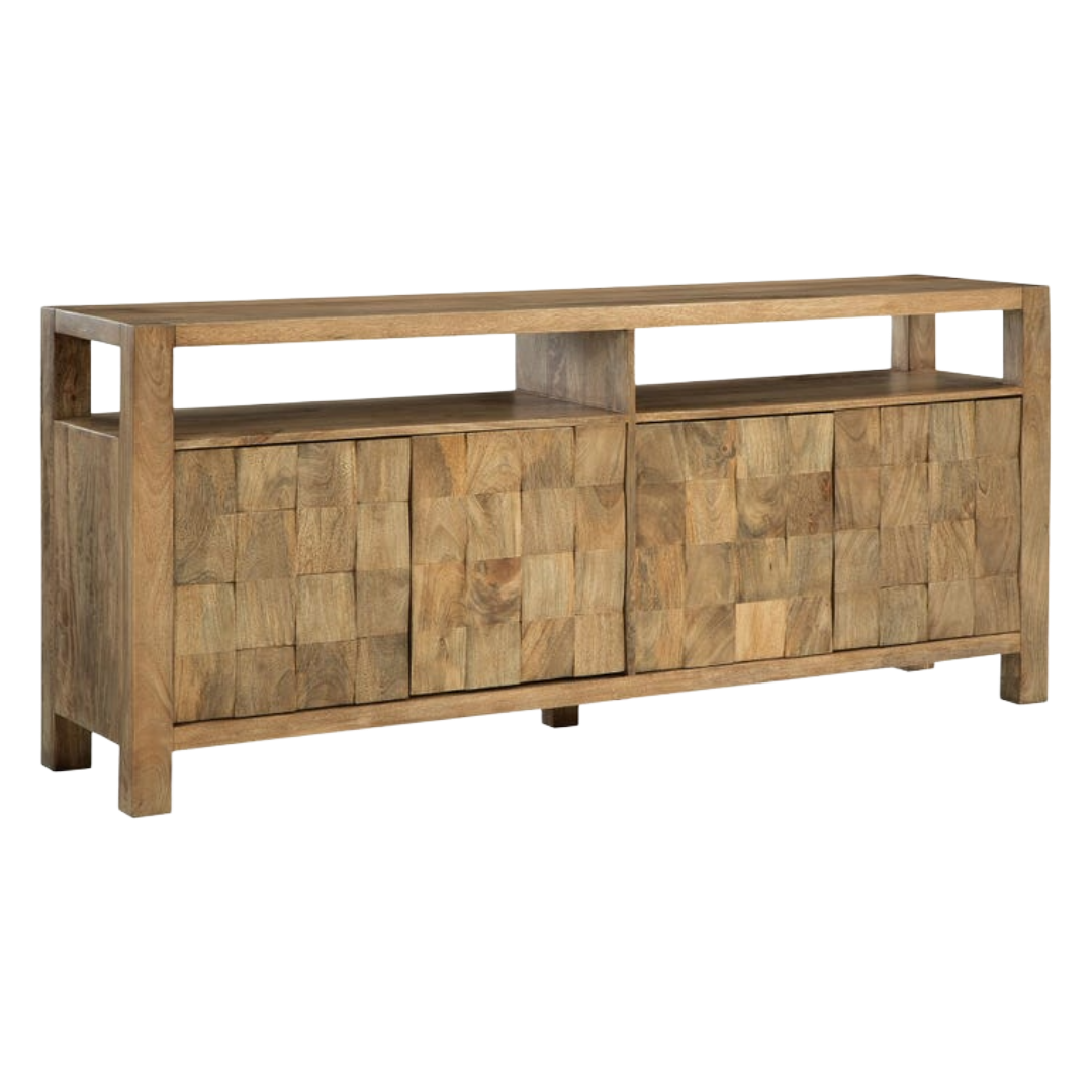 ACCENT CABINET 68" HUDWICK  BRWN