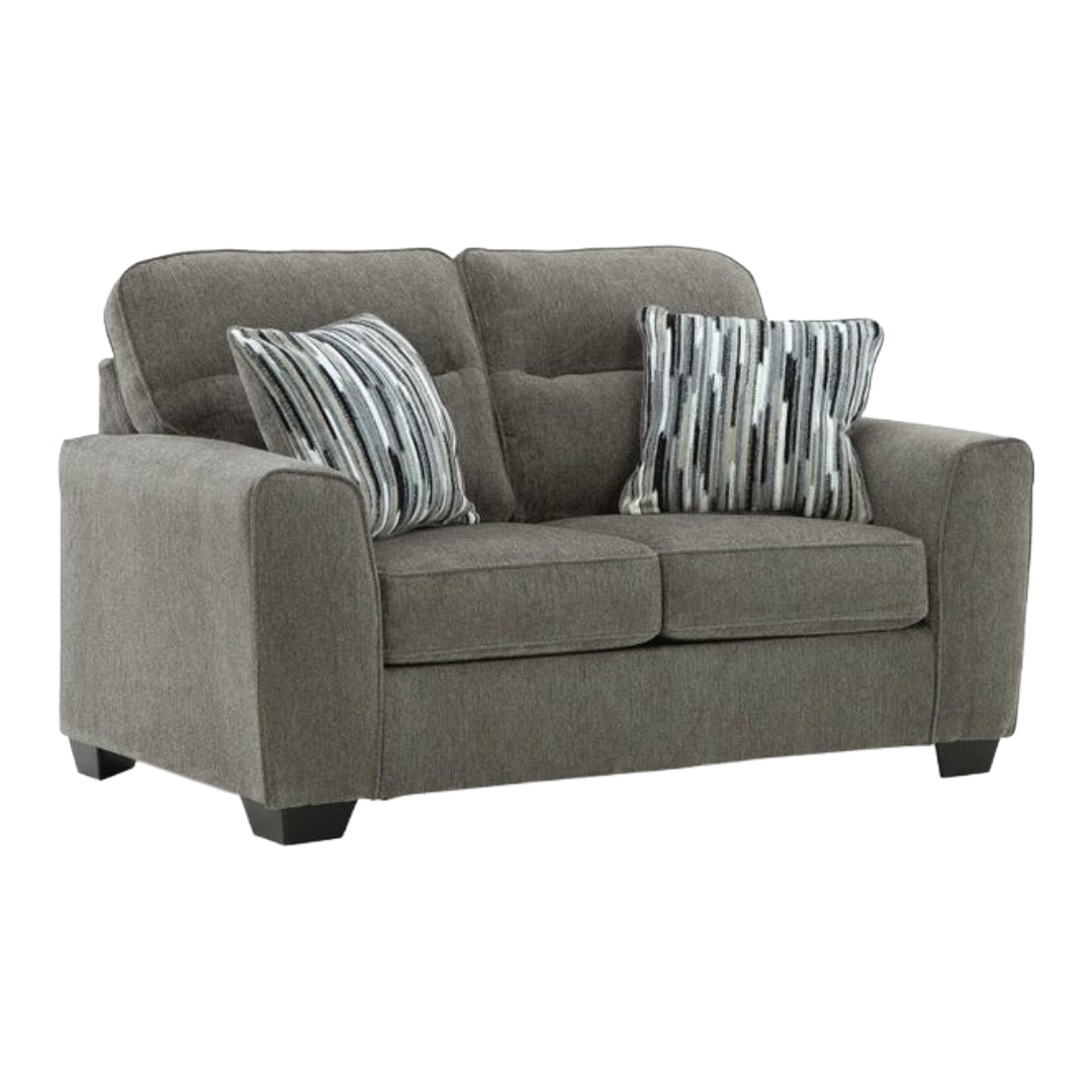 LOVESEAT OLTEN GRAPHITE