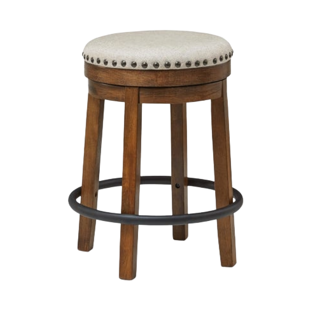 STOOL SWIVEL VALEBECK BRN/BLK