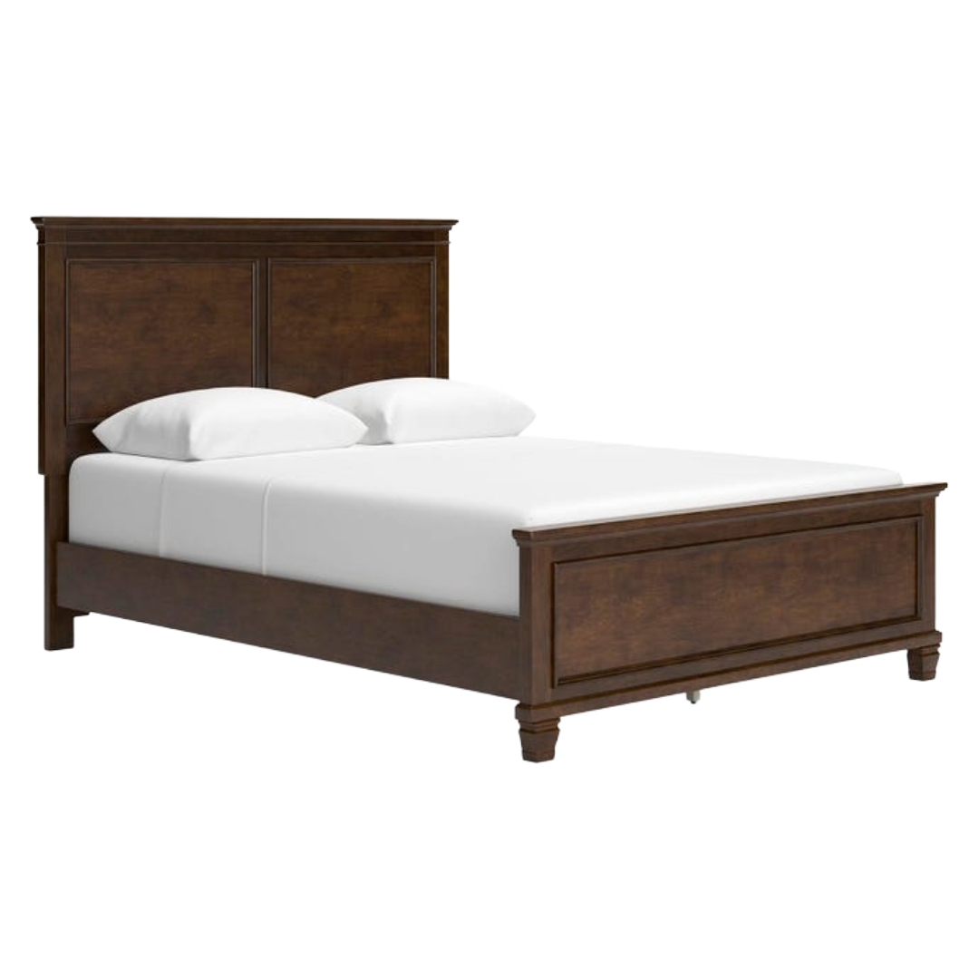 BED FRAME QUEEN DANABRIN BRN *PS