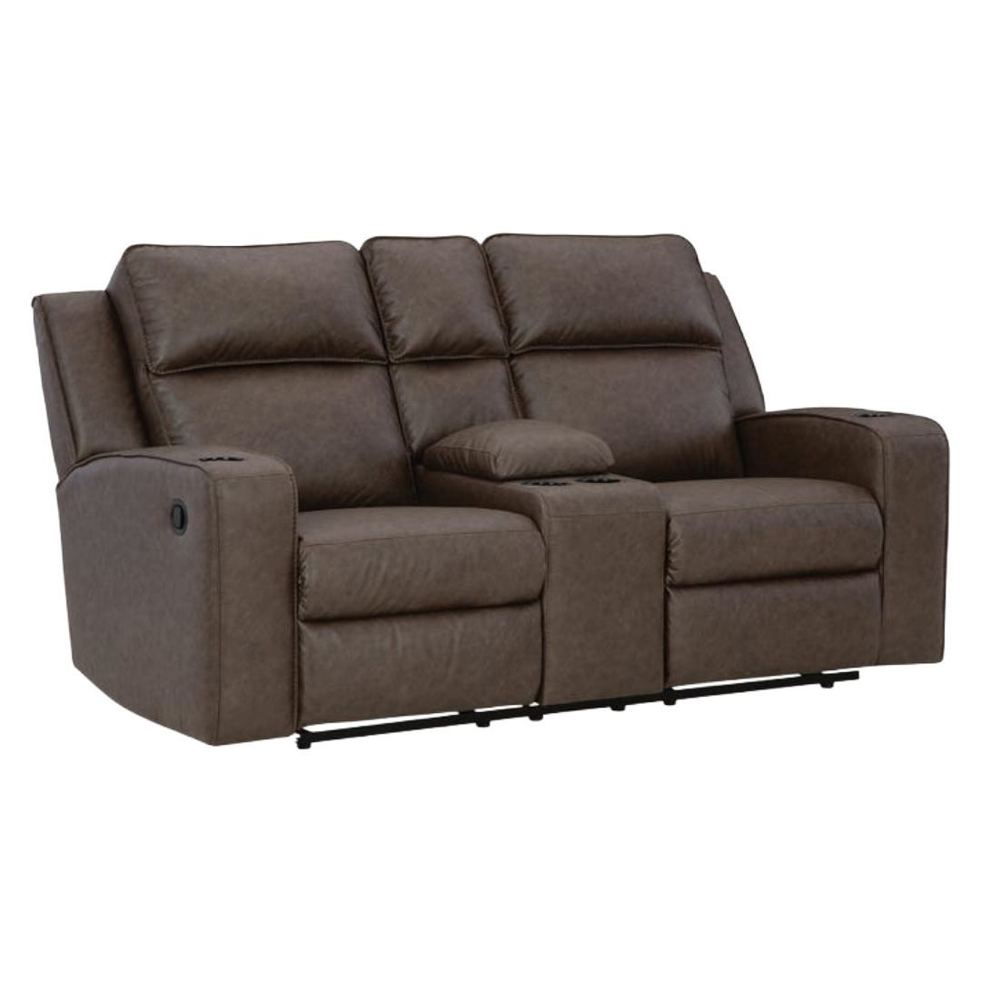 LOVESEAT RECLINE D/TBL LAVEN *PS