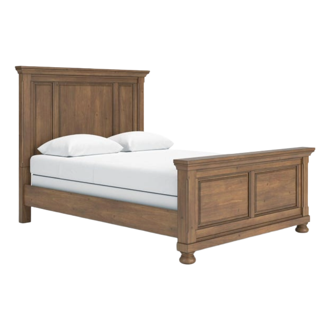 BED FRAME QUEEN VANDENMORE M.BRN