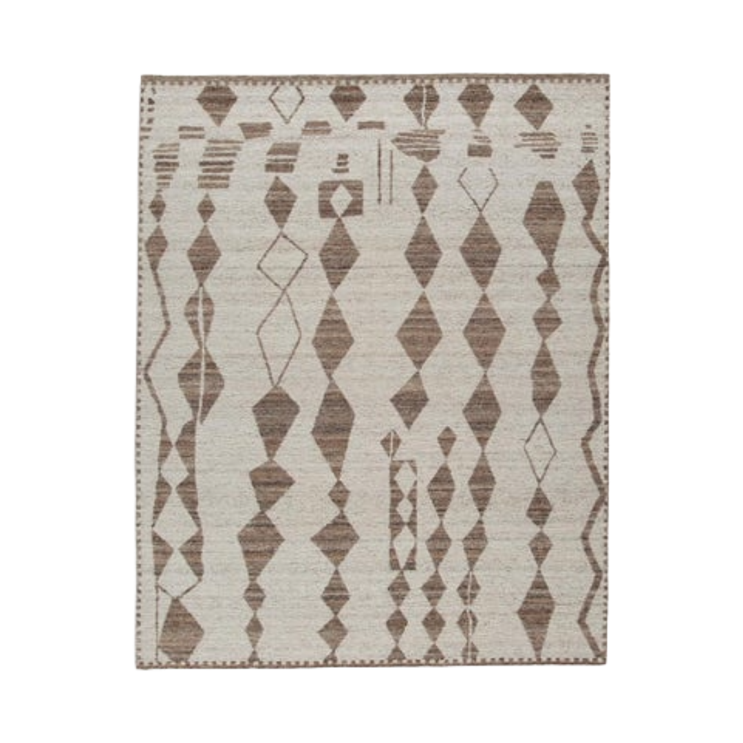 RUG LARGE BRETTLER BEIGE/BROWN