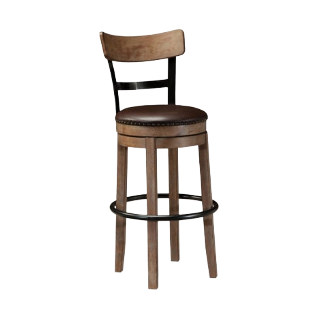 BARSTOOL UPH PINNADEL L.BRN *PS