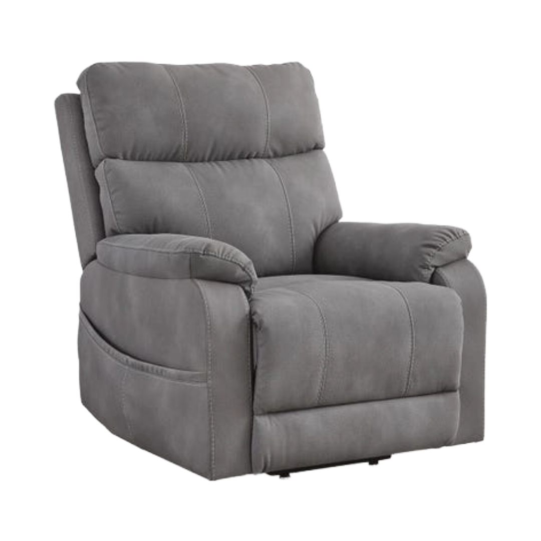 RECLINER P/LIFT DURPLA LTH SLT*H