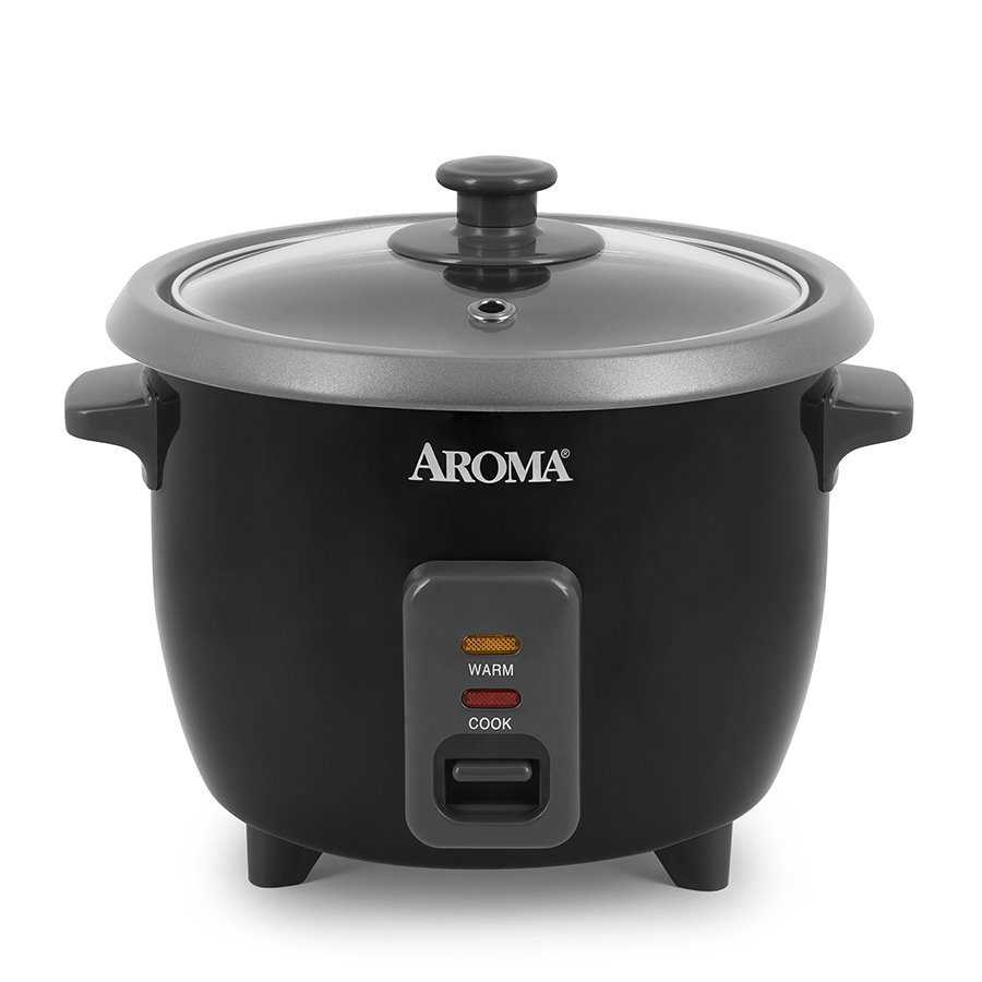 RICE COOKER 6CUP BLACK