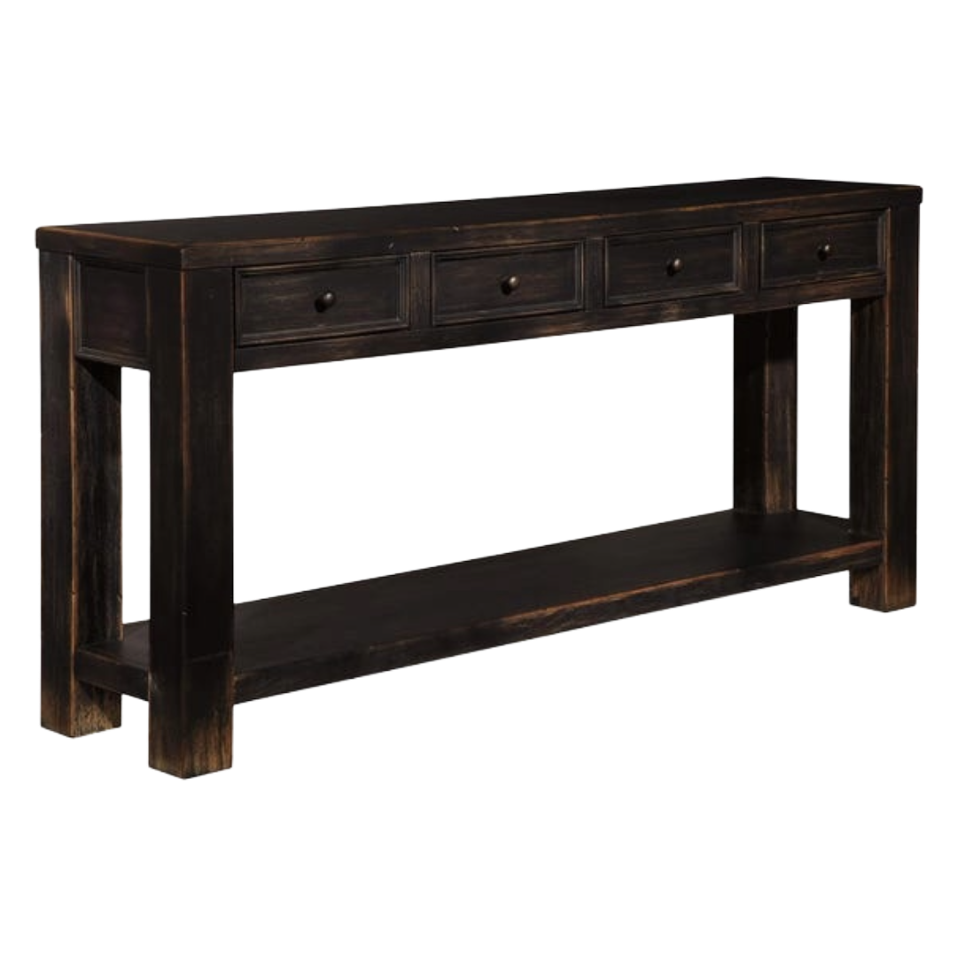 TABLE SOFA GAVELSTON BLK