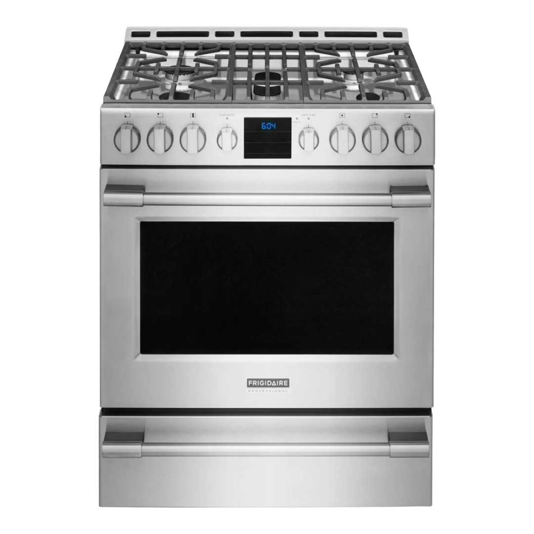 RANGE GAS 30" BLACK FRIGIDAIRE