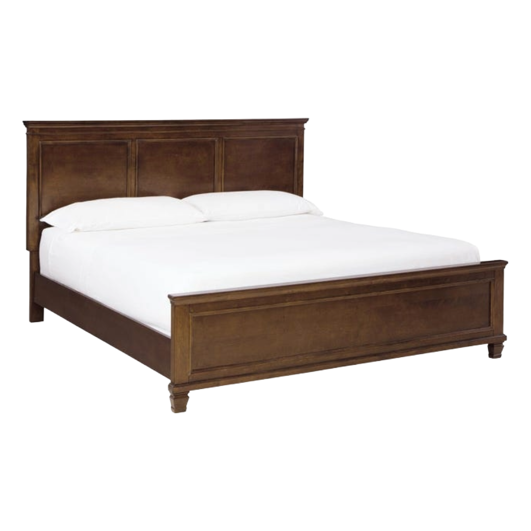 BED FRAME KING DANABRIN BRN *PS