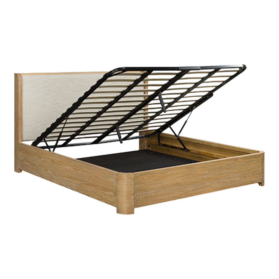 BED FRAME QUEEN LIFT BALAYNIA BR